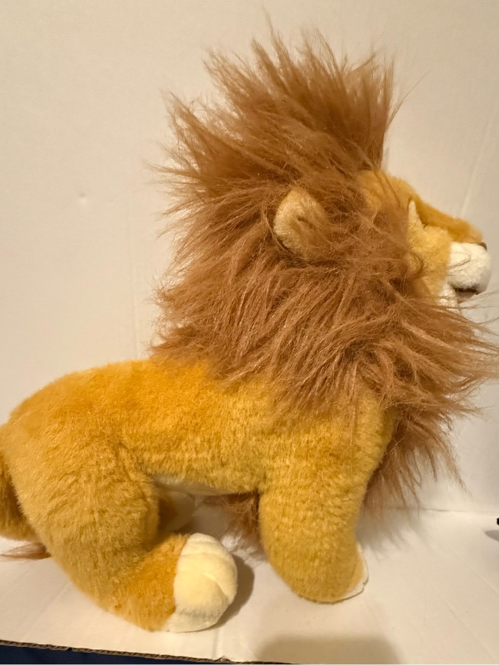 The Lion King Vintage 1993 Mufasa Plush Toy Collectible Disney no simba baby